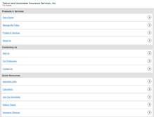 Tablet Screenshot of faisinc.com
